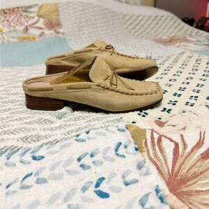 Dexflex Suede Mule Loafers